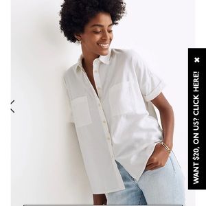 Madewell Cotton Courier Shirt